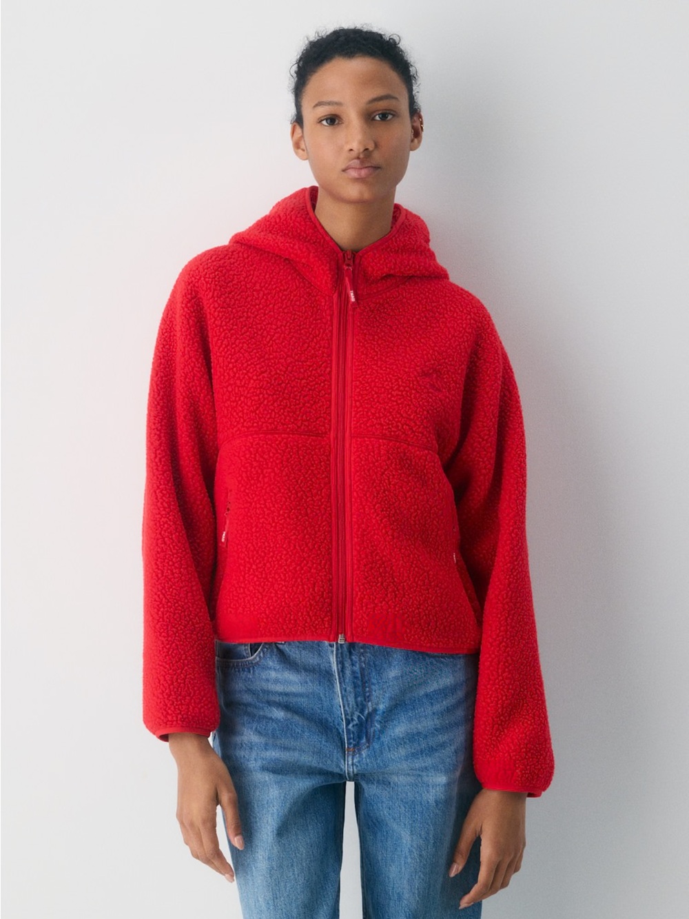 Aritzia TNA Polartec Thermal Pro Hi-Hip Zip Hoodie